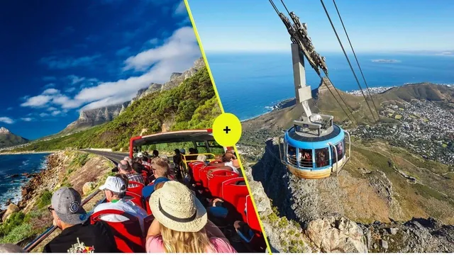 Cape Town: Table Mountain Cable Car, Hop-On Hop-Off Bus Tour — hop-on hop-off Cape Town