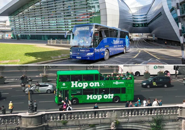 Dublin: Airport Transfer and Hop-On Hop-Off Bus Ticket — hop-on hop-off Dublin