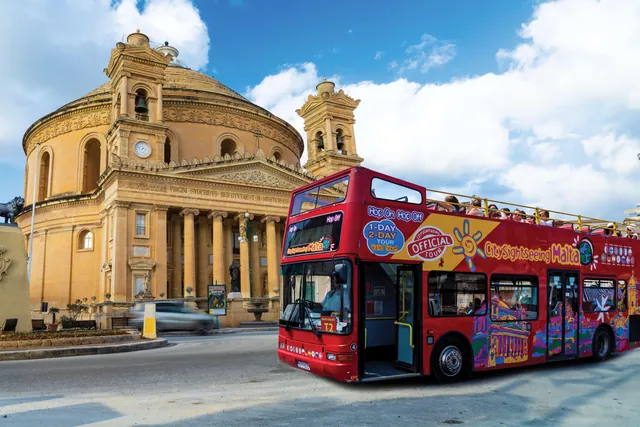 Malta: 2-Day Hop-On Hop-Off Bus & Harbour Cruise (CMO) — hop-on hop-off Malta