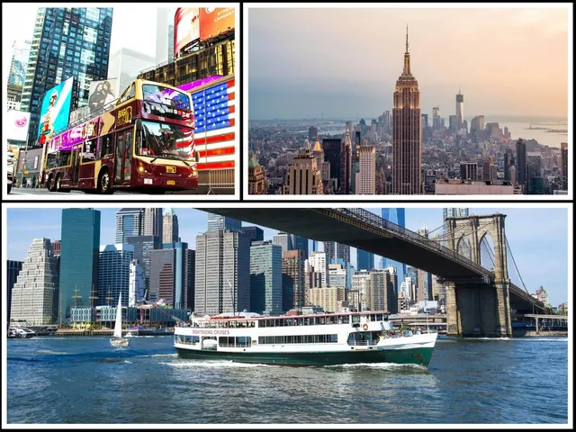 NY: Empire State, Circle Line Cruise, & Hop-on Hop-off Bus — hop-on hop-off New York