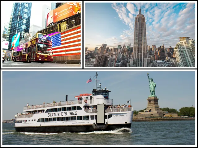 NY: Statue of Liberty, Empire State, and Hop-on Hop-off Tour — hop-on hop-off New York