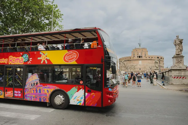 From Civitavecchia: Hop-On Hop-Off Rome Tour & Bus Transfer — hop-on hop-off Rome